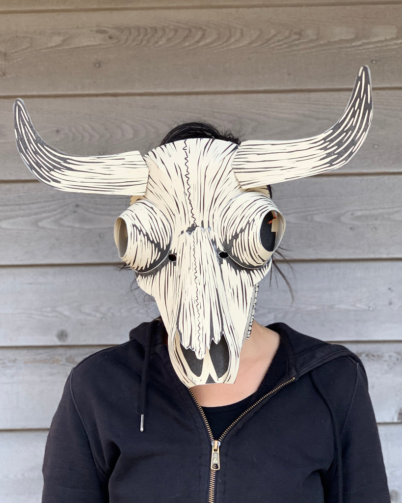 Steer Skull Mask Kit