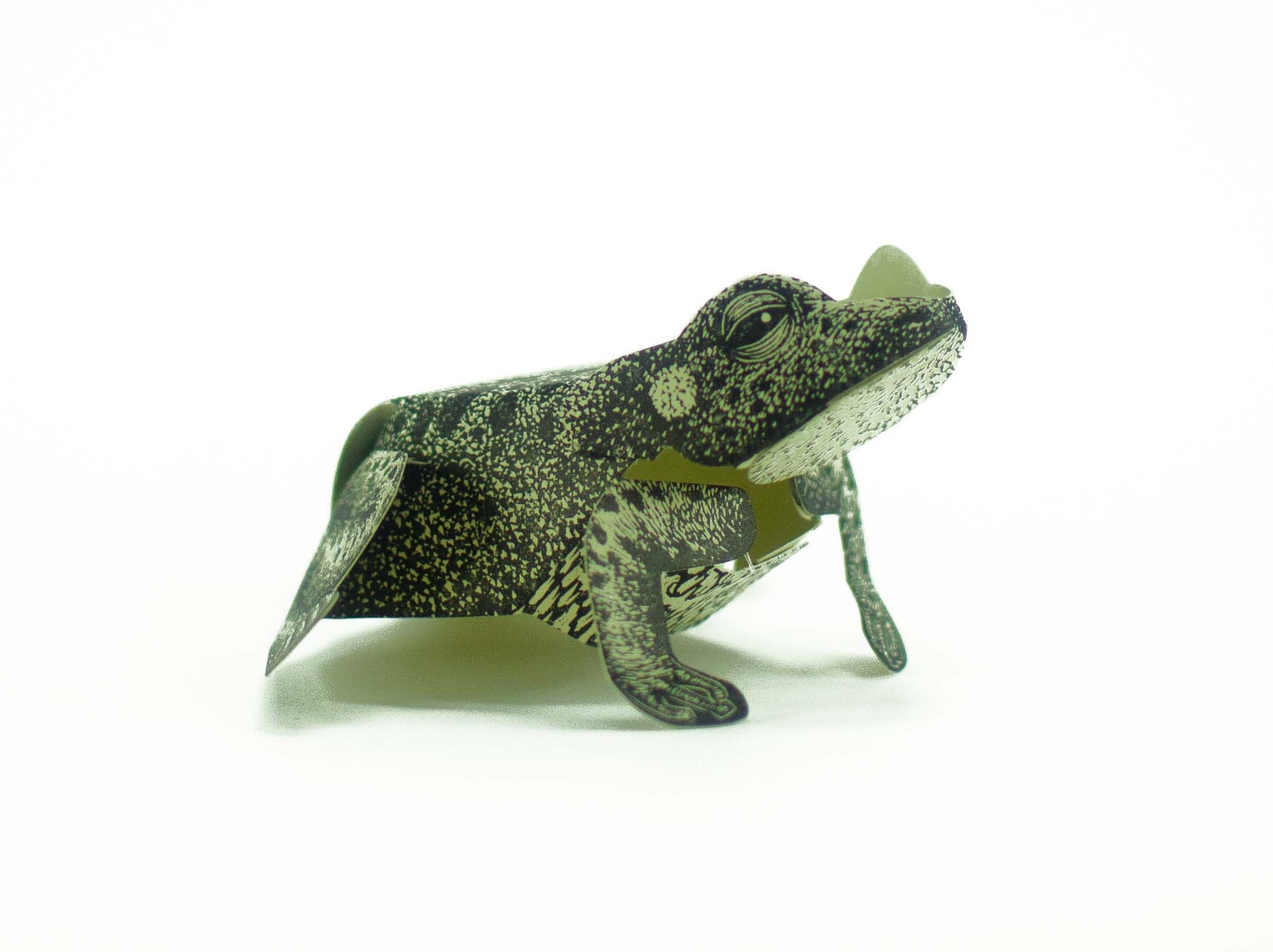 Toad Paperclip Toad Paper Sculpture- A DIY Kit