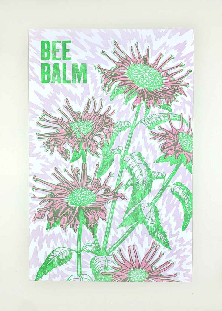 Bee Balm Print
